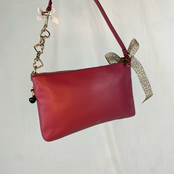 coach sunset red pop pouch bag - Picture 3 of 9